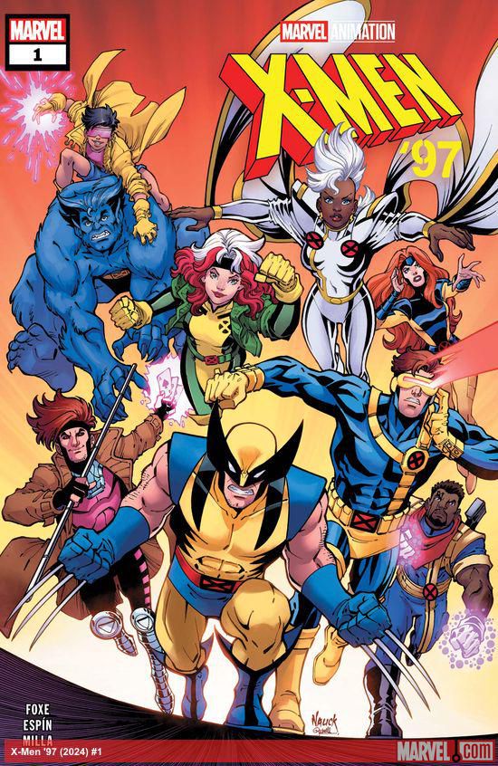 Capa da primeira edição de X-Men '97 (Imagem: Divulgação/Marvel Comics)