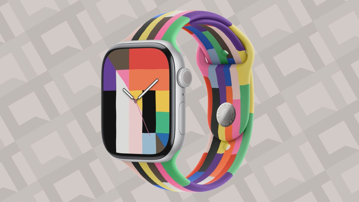 Apple Watch ganha nova pulseira para celebrar Mês do Orgulho 2025