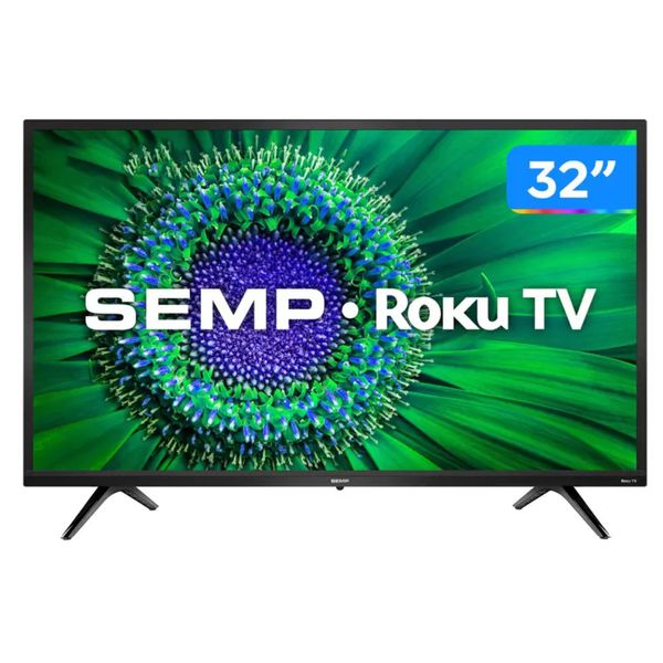 Smart TV 32” HD D-LED Semp R5500 | CUPOM EXCLUSIVO