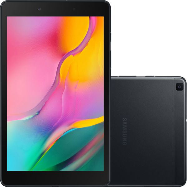 Tablet Samsung Galaxy A 32GB Tela 8" Android Quad-Core 2GHz - Preto [NO BOLETO]