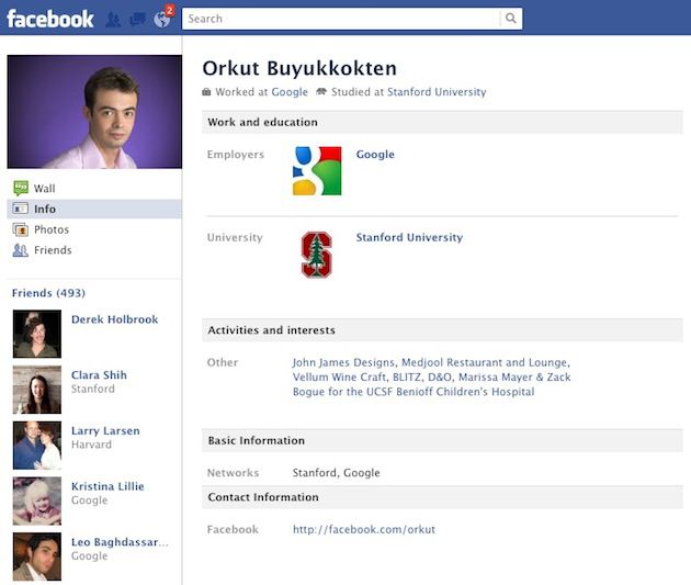 Orkut no Facebook