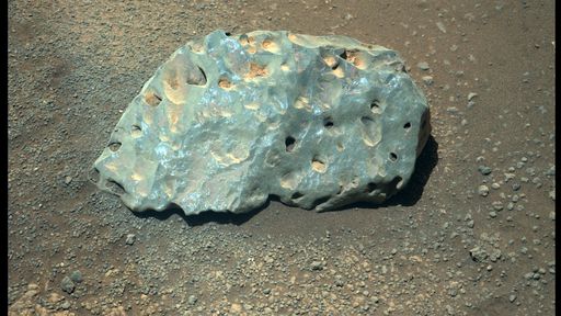 Estranha rocha verde encontrada em Marte é estudada pelo rover Perseverance