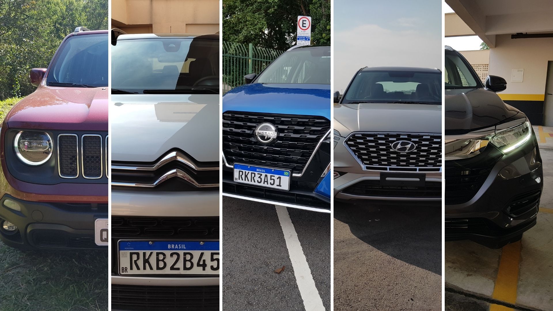 Comparativo entre Renault Captur e Nissan Kicks