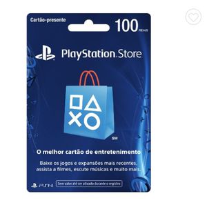 Cartão Pré Pago Psn Sony R$100 - Online - Saraiva [Bug no CEP]