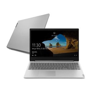Notebook Lenovo Ultrafino ideapad S145 i7-1065G7, 8GB 256GB SSD Placa de Vídeo Intel® Iris Plus Windows 10 15.6" Full HD, Prata