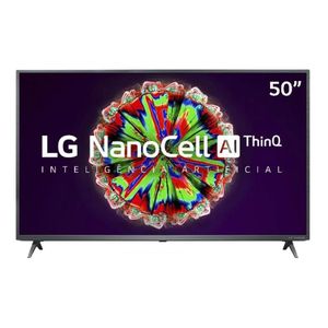 Smart TV LG 50" 4K NanoCell 50NANO79SND - WiFi Bluetooth HDR Inteligencia Artificial ThinQAI Google Assistente Alexa IOT [APP + CUPOM]