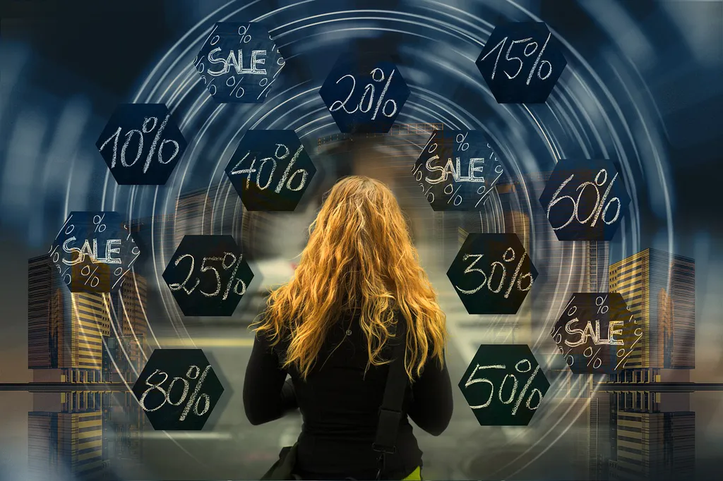 Fique atento à flutuação de preços na Black Friday (Imagem: Geralt/Pixabay)