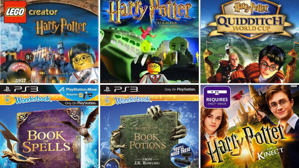 OS INCRÍVEIS JOGOS DO HARRY POTTER NO PS3! 