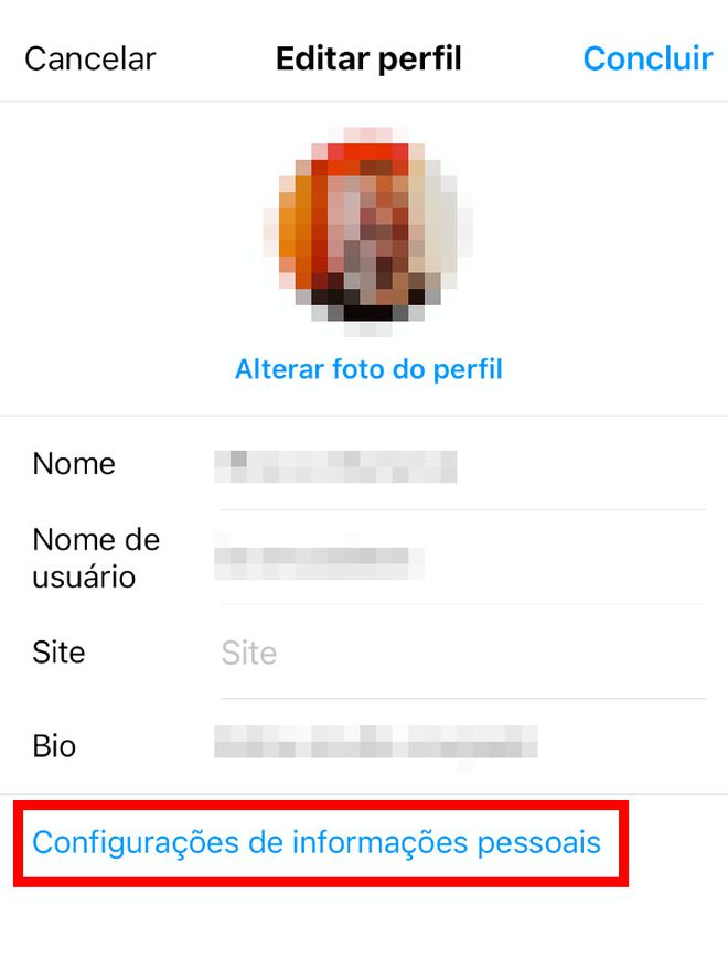 Como colocar pronome no Instagram