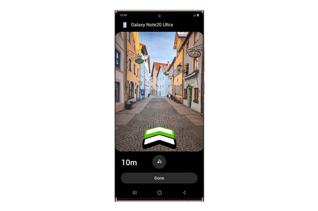 Recursos de realidade aumentada estarão disponíveis apenas aos modelos Galaxy Note20 Ultra e Galaxy Z Fold2 (Foto: Divulgação/Samsung)