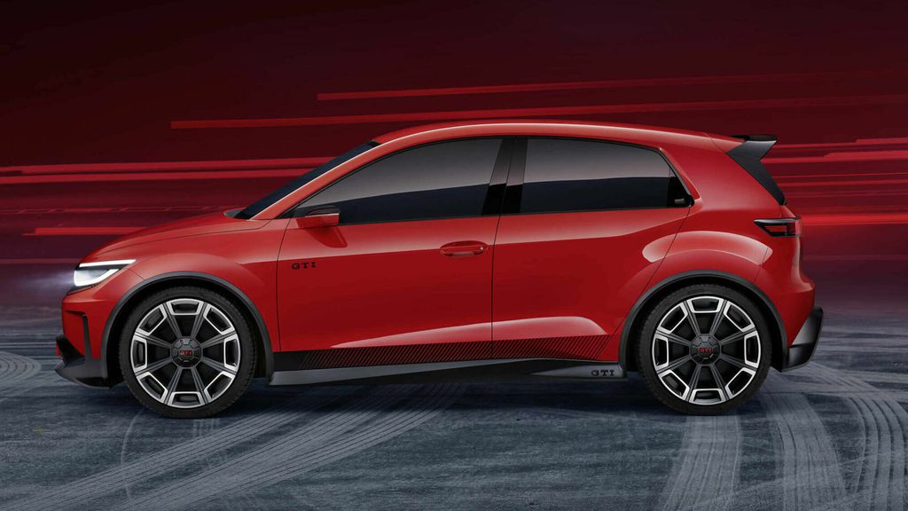 Conceito ID.GTI visto de lado