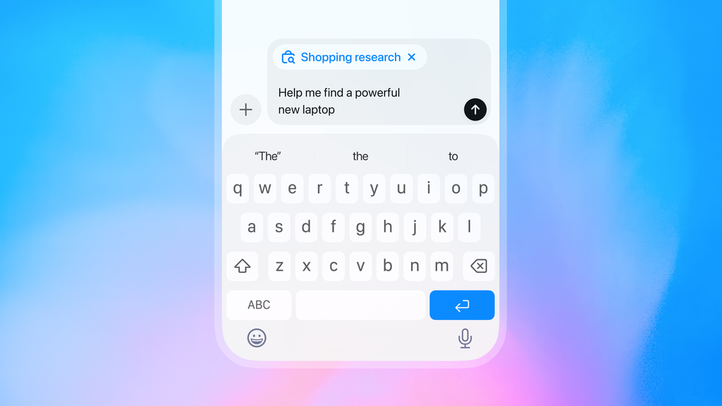 Shopping Research no ChatGPT