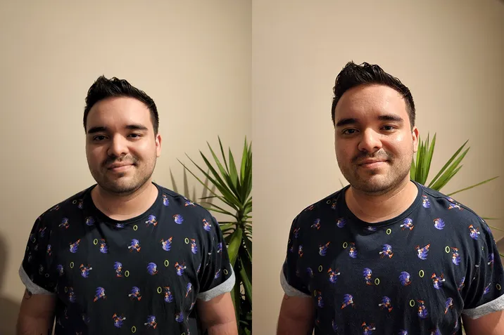 Foto da c&acirc;mera modo noturno S22