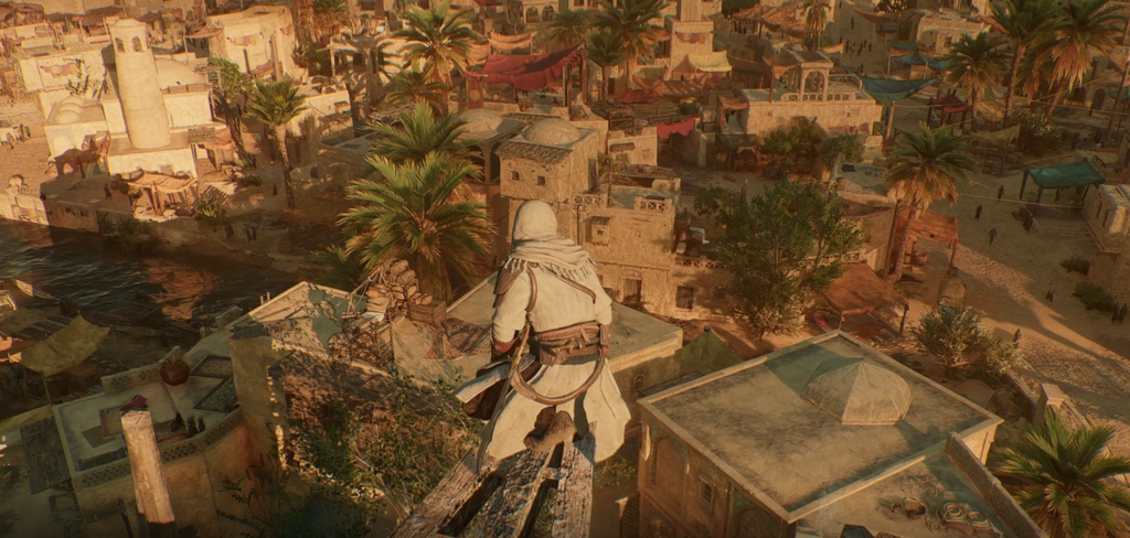 Liberdade é a palavra de ordem em Assassin's Creed: Mirage, com a revisita a cenários clássicos pretendendo evocar boas memórias nos jogadores (Imagem: Divulgação/Ubisoft)