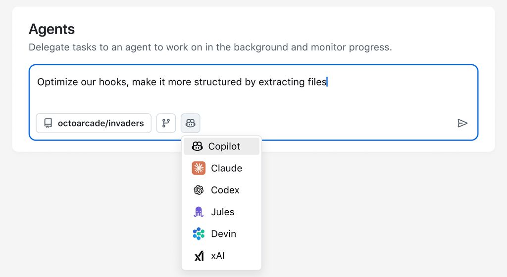 GitHub apresenta ecossistema que reúne agentes de IA da OpenAI, Google e mais para programadores (Imagem: Divulgação/GitHub)