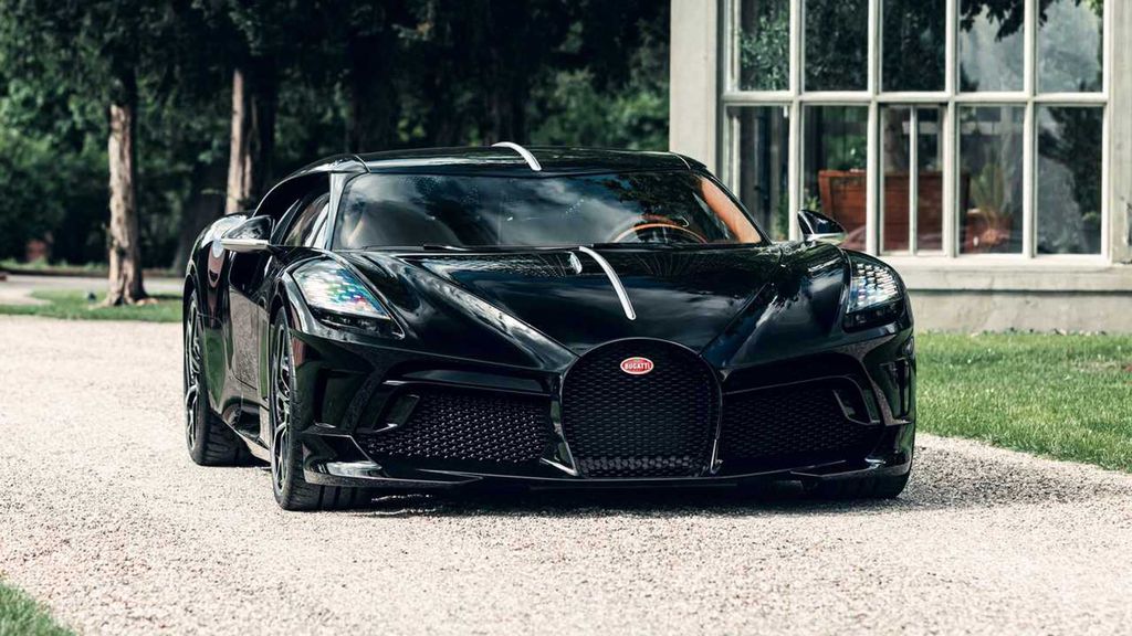 Bugatti La Voiture Noire é o carro esportivo mais caro do mundo (Imagem: Divulgação/Bugatti)