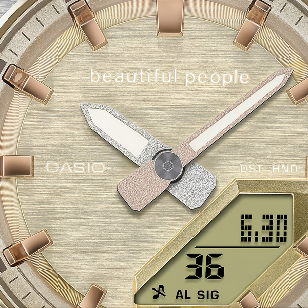 カイトbeautiful people × G-SHOCK 腕時計 Novo relógio G-Shock tem pulseira sofisticada que imita o couro