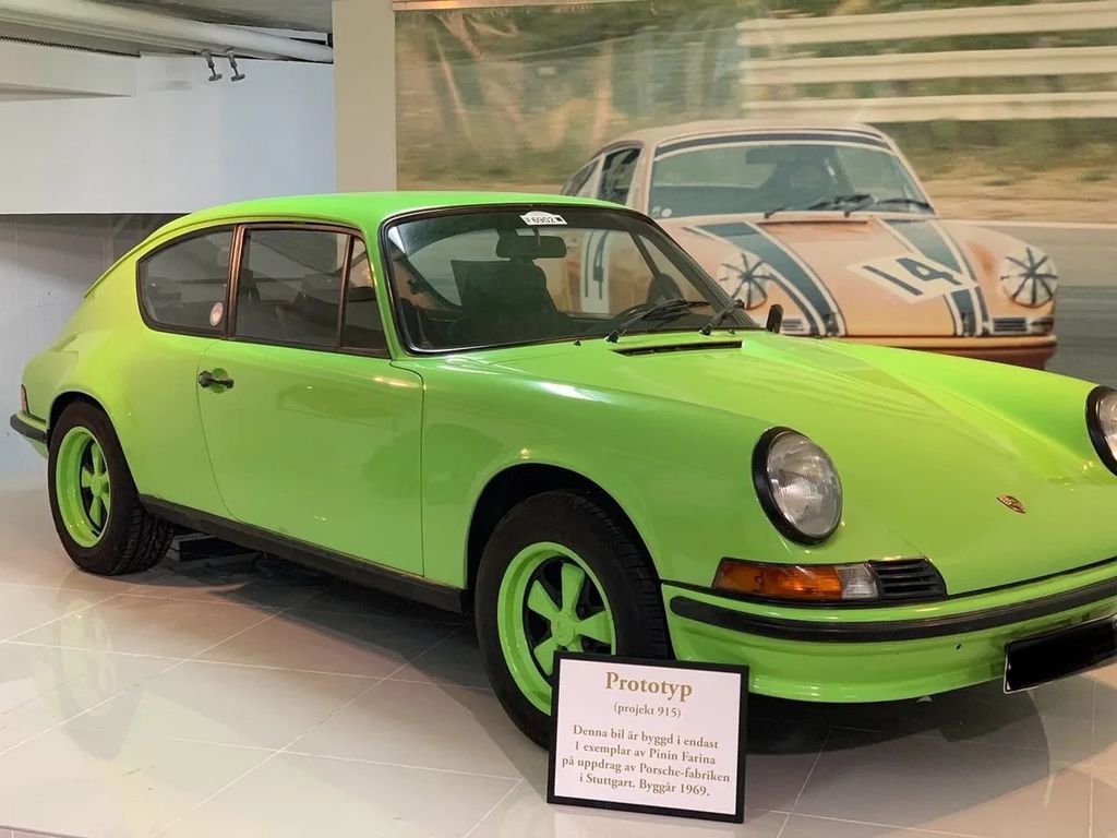 Porsche 911 B17 visto de frente