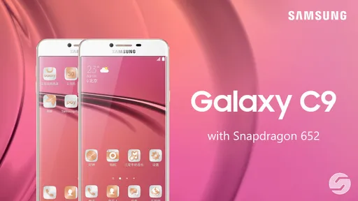 Galaxy C9, primeiro smartphone da Samsung com 6 GB de RAM, chegará em breve