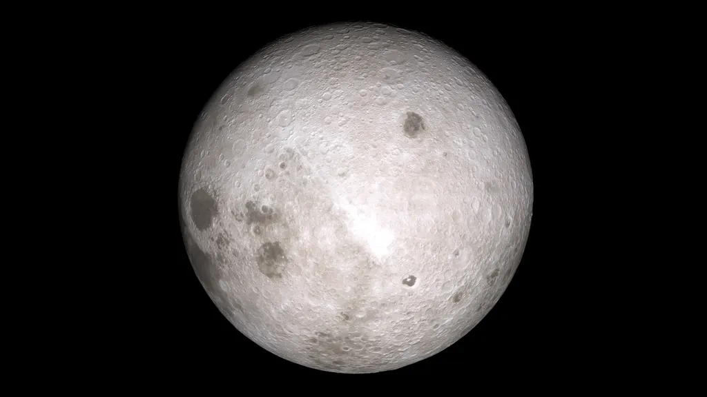O objeto deverá colidir com o lado afastado da Lua no início de março (Imagem: Reprodução/NASA)