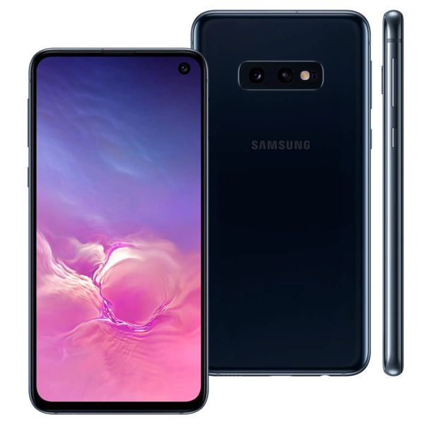 Smartphone Samsung Galaxy S10e Preto 128GB, 6GB RAM, Tela Infinita 5.8", Câmera Traseira Dupla, Dual Chip, PowerShare, Leitor Digital, Android 9.0