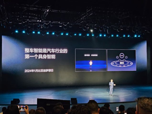 Evento BYD na China