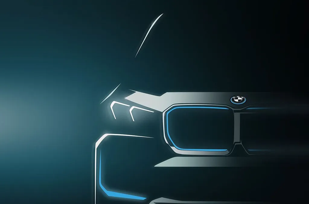BMW revela teaser do novo iX1 (Imagem: Divulgação/BMW)