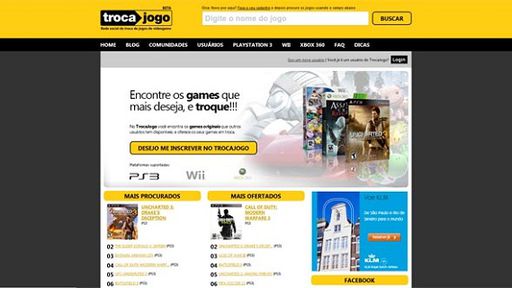 TrocaJogo: rede social de troca de games vira sucesso na rede