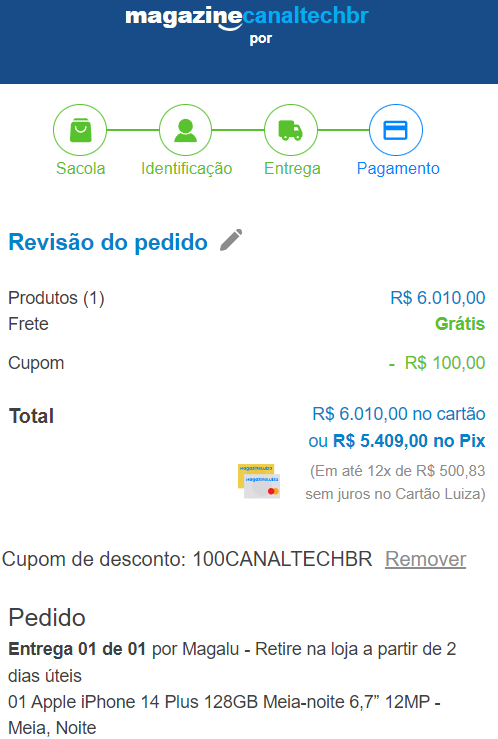 R$ 100 de desconto: cupom dá desconto em tablet