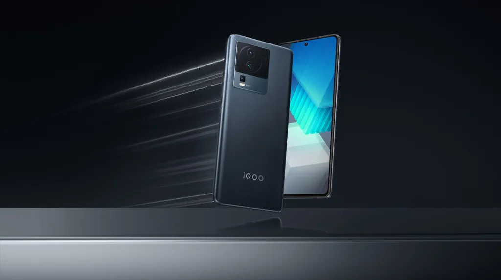 Já disponível na China, o iQOO Neo 7 SE é o primeiro celular do mercado a embarcar o novo chipset MediaTek Dimensity 8200 (Imagem: Divulgação/Vivo Mobile)