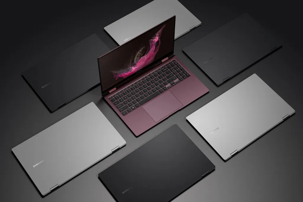 Laptops atualizados podem trazer tela com maior taxa de atualização (Imagem: Divulgação/Samsung)