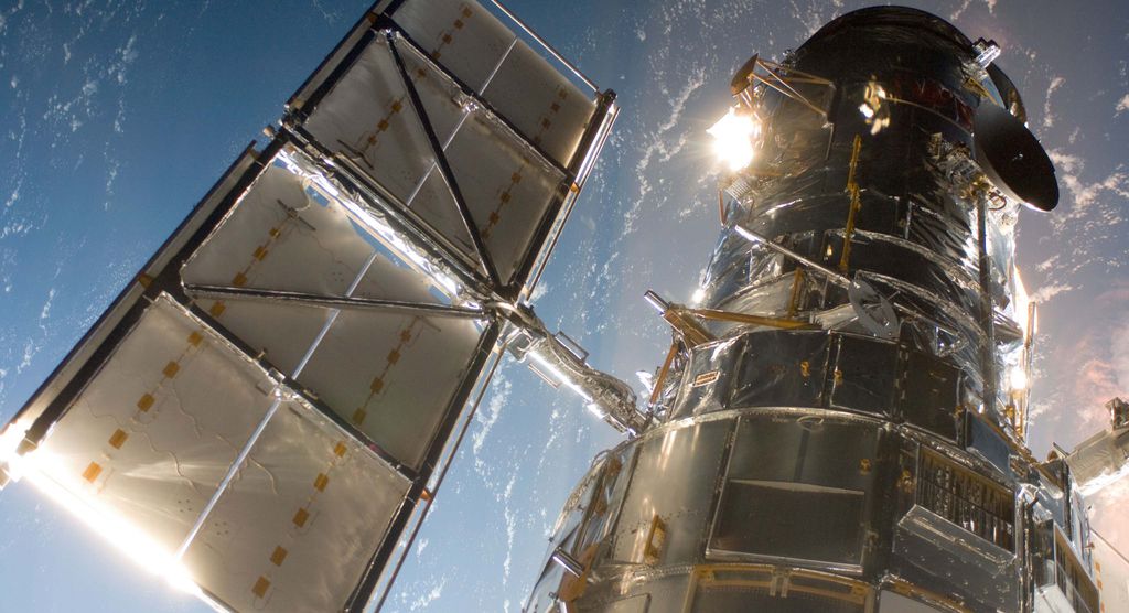 Telescópio Espacial Hubble em órbita (Imagem: Reprodução/NASA/ESA