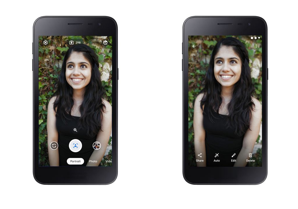 App de câmera acessível tem até modo retrato (Foto: Reprodução/Google)