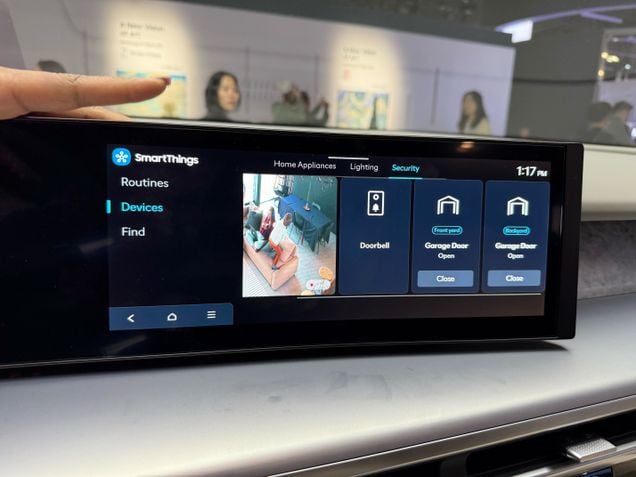 Hyundai Ioniq 9 com SmartThings da Samsung