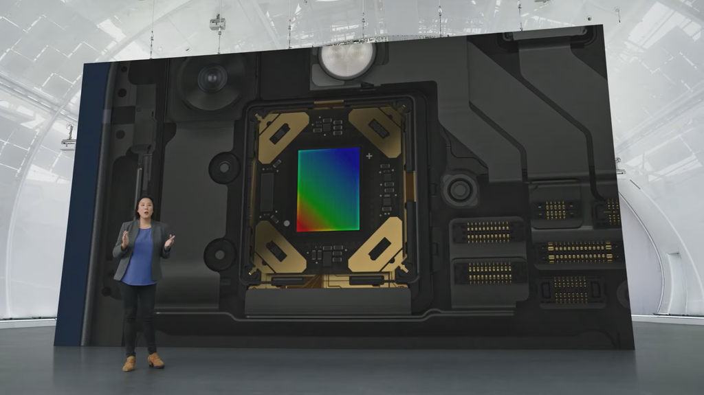 Novo chipset A16 Bionic terá que lidar com sensores de maior resolução (Imagem: Reprodução/Apple)