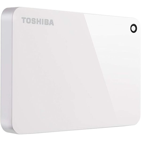 HD Externo Portátil Toshiba Canvio Advance 2TB Branco USB 3.0 - HDTC920XW3AA