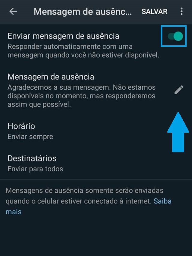 Como Configurar Uma Mensagem Automática No WhatsApp - Canaltech