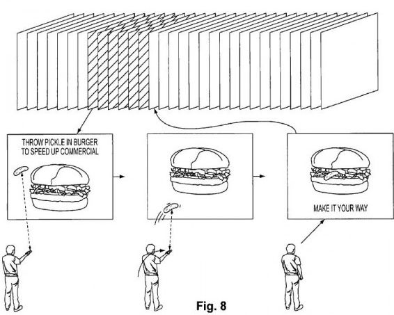 Sony patente comercial interativo McDonald´s Sony patente comercial interativo McDonald´s