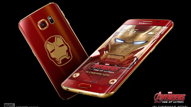 Confira o visual do Galaxy S6 inspirado no Homem de Ferro
