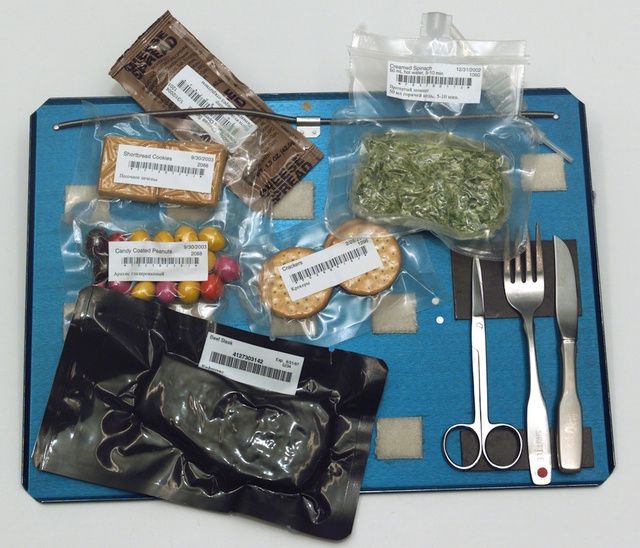 Comida no espaço Comida no espaço