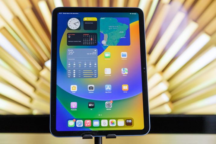 Ipad 10º Geração tela inicial