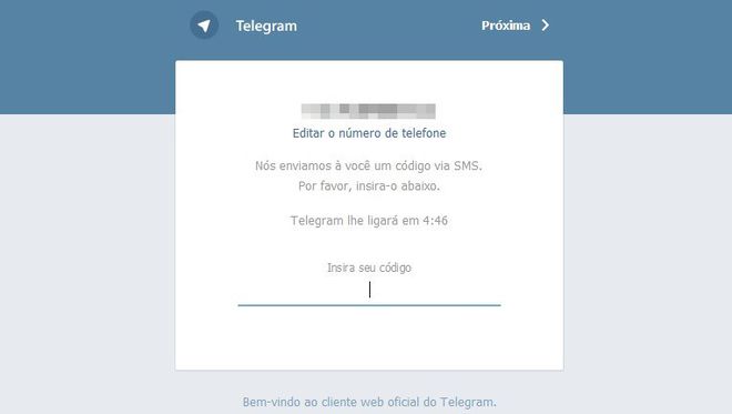 Telegram para web Telegram para web
