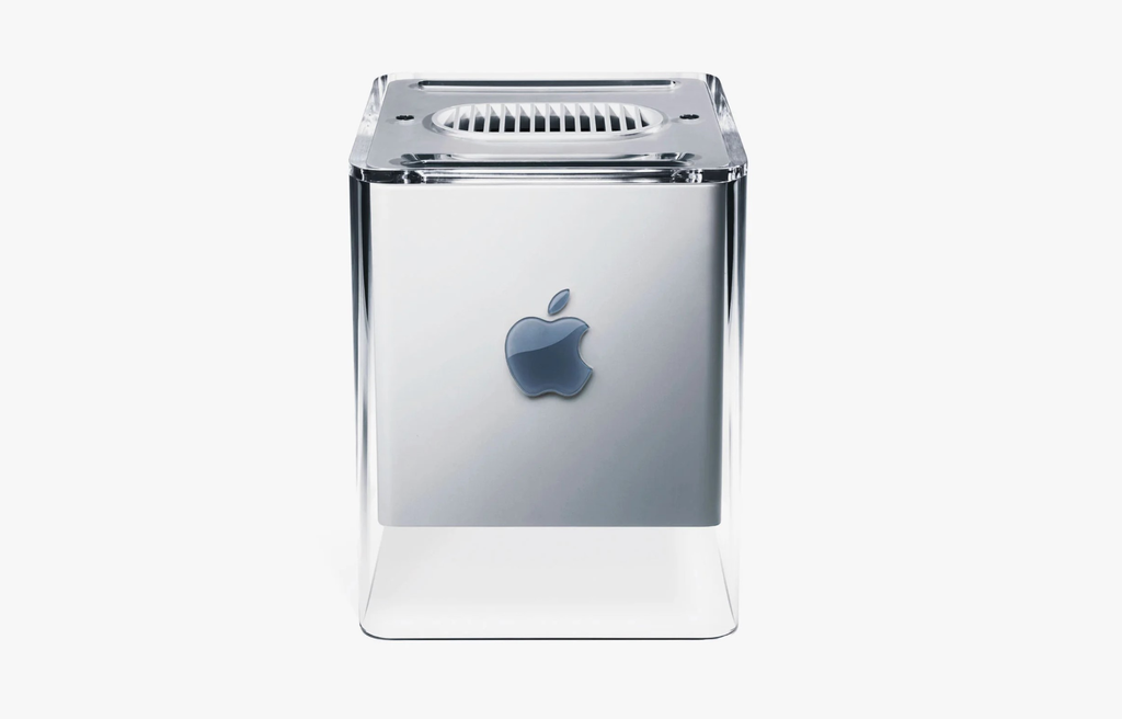 Mac Pro de 2022 pode ter design semelhante ao Power Mac G4 Cube sem peça de acrílico (Imagem: Reprodução/Apple)