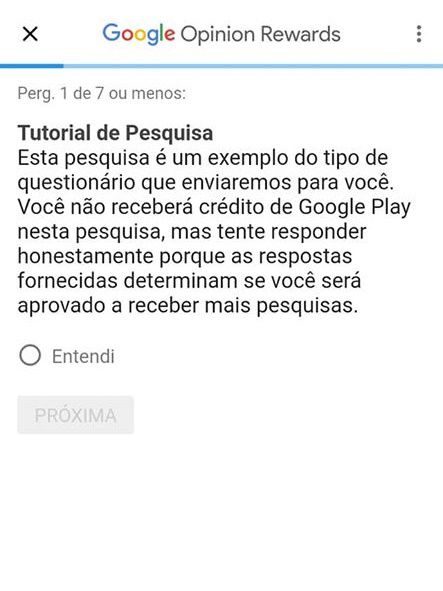 A primeira pesquisa conta como um teste para que outras sejam recebidas (Captura de tela: Ariane Velasco)