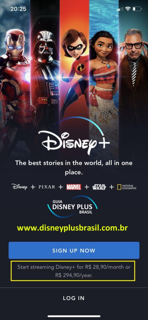Preço do Disney+ no Brasil é revelado no app para Android