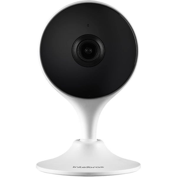 Câmera de Segurança Compatível com Alexa Intelbras Wi-Fi Izy Smart IZC 1003 Branco
