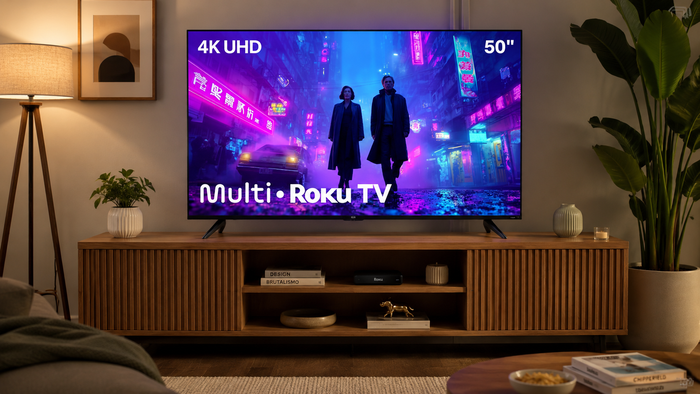Preço despenca: Smart TV 4K de 50" da Multi sai por apenas R$ 1.550 na Amazon