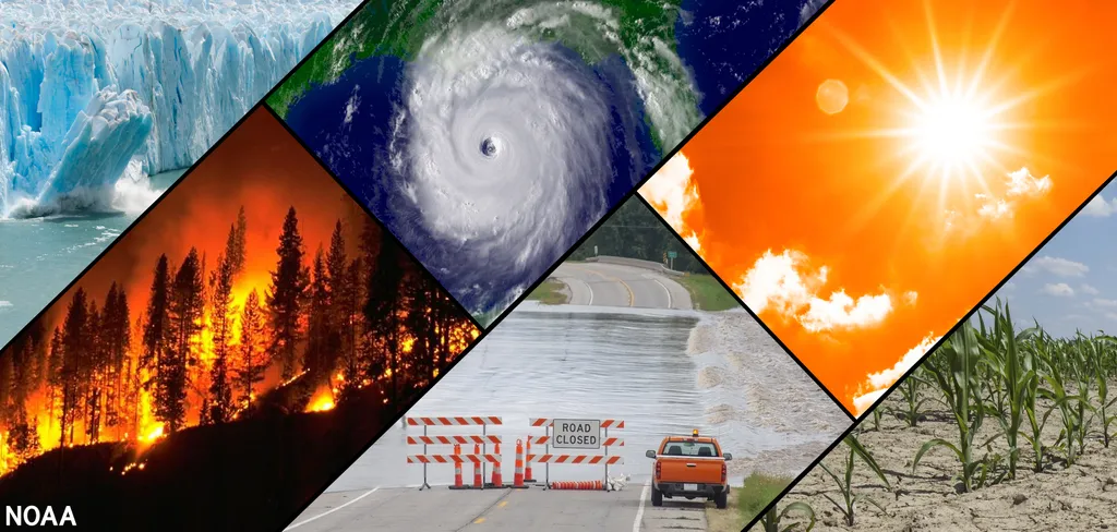 Segundo cientistas, não há estudos o suficiente tratando de cenários mais catastróficos gerados pelas mudanças climáticas (Imagem: NOAA)