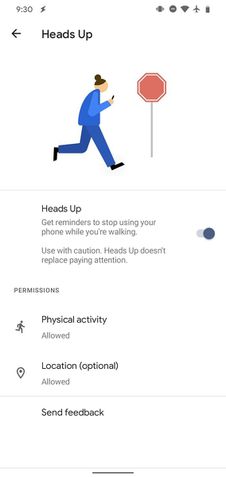 Bem-Estar digital Heads Up