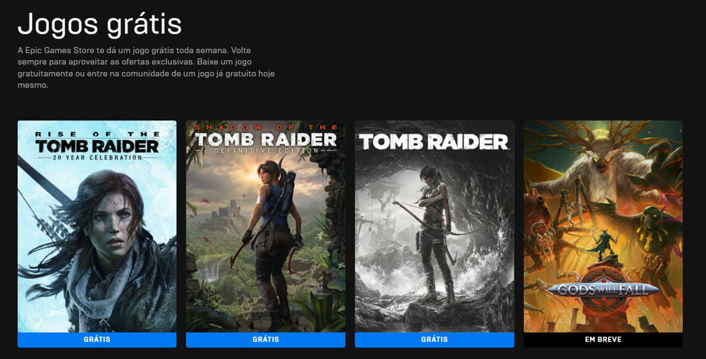 Trilogia Tomb Raider está de graça para PC - Canaltech